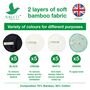 Multicolour Pack Of Reusable Bamboo Cotton Pads, thumbnail 4 of 12