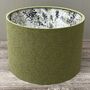 Bree Leaf Green Double Sided Botanical Lampshades, thumbnail 7 of 10