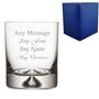Personalised Dimple Base Whisky Tumbler Glass, thumbnail 1 of 4