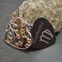 Engraved Tree Of Life Pendant With Birthstone, thumbnail 1 of 5
