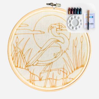 River Heron DIY Batik Craft Kit For Beginners, 5 of 5