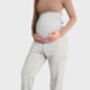 Maternity Ultimate Comfort Fleece Lined Scrub Trouser, thumbnail 3 of 12