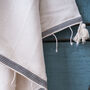 Personalised Handwoven Pure Cotton Bath Towel, thumbnail 7 of 10