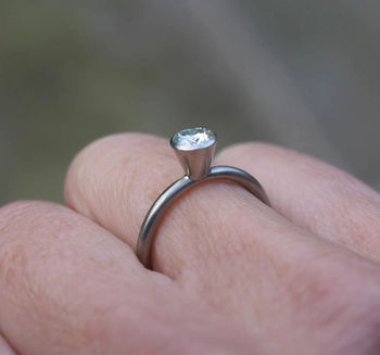 0.50 Cct Solitaire Ring, 3 of 4