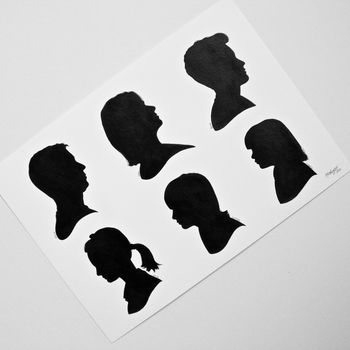Bespoke Silhouette Portraits, 10 of 10