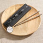 Personalised Valentine's Day Stainless Steel Chopsticks, thumbnail 8 of 9