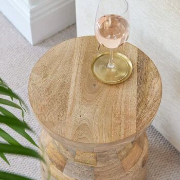 Wooden Side Table, 2 of 2