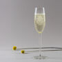Ruby Wedding Champagne Glass, thumbnail 2 of 7