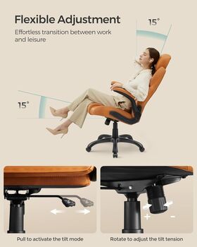 Ergonomic Office Chair With Adjustable Features, 4 of 10