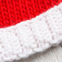 Santa Hat Knitting Kit Adult, thumbnail 6 of 9