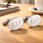 Personalised Silver Plated Cufflinks, thumbnail 8 of 12