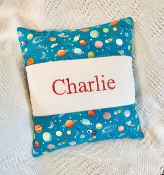 Planets Name Cushion, 9 of 12