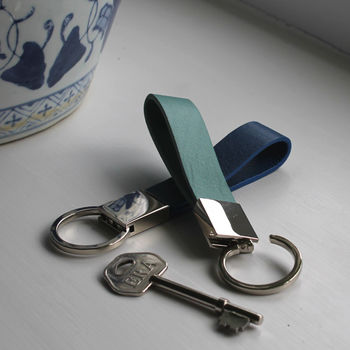 Personalised Leather Key Ring, 6 of 10