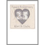 Personalised 25th Silver Wedding Anniversary Card, thumbnail 12 of 12