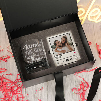 Personalised Best Boyfriend Or Husband Whiskey Glass Tumbler, 5 of 7