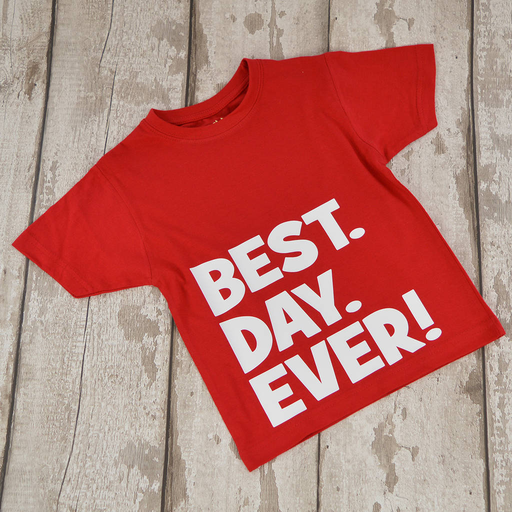 Best Day Ever Kids Animal Print Pants