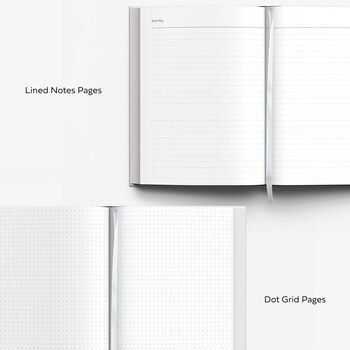 2026 Week To View A5 Personalised Diary With Gold Foil, 9 of 10