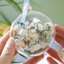 Will You Be My Bridesmaid? Dried Flower Filled Bauble, thumbnail 3 of 10