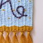 Handwoven Personalised Wall Hanging, thumbnail 3 of 12