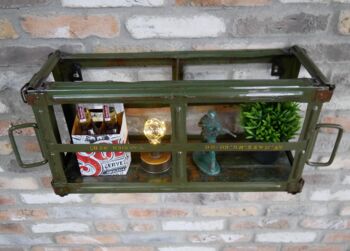 Industrial Metal Crate Wall Unit, 3 of 3