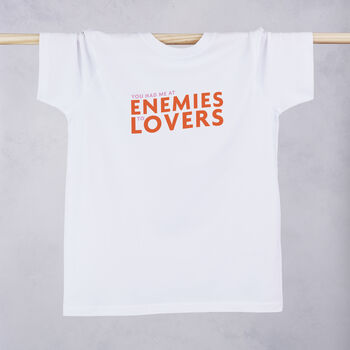 'Enemies To Lovers' T Shirt, 2 of 2