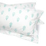 Aqua Green Booti Print Bedding, thumbnail 2 of 2