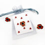 Red Personalised Poppy Pin Badge, Brooch, thumbnail 1 of 8