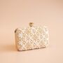 Lana Nude Pink – Rose Clasp Clutch, thumbnail 3 of 4
