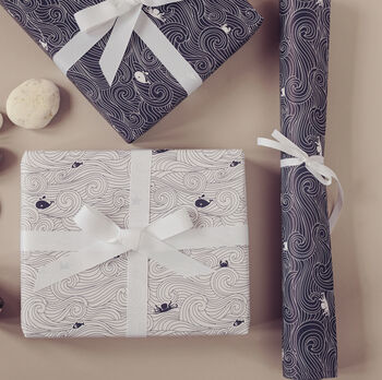 Luxury Wrapping Paper 'Drifting Off' Print, 3 of 5
