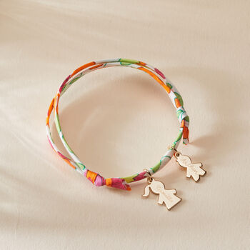 Personalised Mini Family Liberty Bracelet, 2 of 6