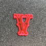 Letter V Alphabet Iron On Patch, thumbnail 2 of 4