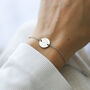 Rubber Duck Bracelet – Gift For Duck Lovers, Engraved Duck Disc Bracelet, Funny Gift For Friend, thumbnail 3 of 6