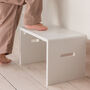 Sebra Step Stool In Classic White, thumbnail 1 of 4