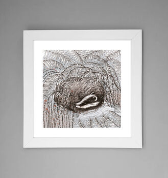 'Badger' Print, 2 of 3