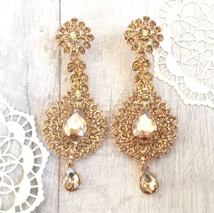 Antique Drop Dangle Earrings By Isabella Charm Notonthehighstreet