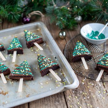 Christmas Tree Brownie Baking Kit, 2 of 7