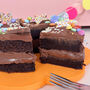 Personalised Party Brownie Cake, thumbnail 3 of 4