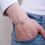 Personalised Schnauzer Silver Chain Bracelet, thumbnail 1 of 7