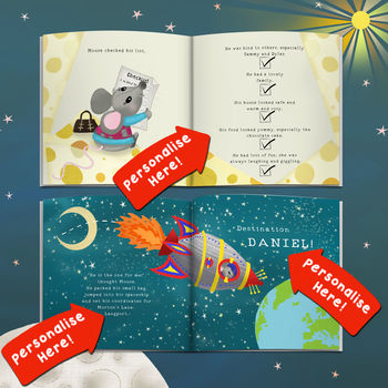Personalised Child's Birthday Mouse And Optional Book, 10 of 12
