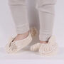 Bunny Ear Baby Slippers And Hat Knitting Kit Easter, thumbnail 5 of 9