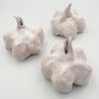Home Decor Accessory Handmade Ceramic Garlic, thumbnail 4 of 11