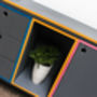 Rhys Box Section Colourful Shelves With Storage, thumbnail 4 of 10
