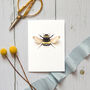 Bumble Bee Watercolour Pop Out Card, thumbnail 1 of 2