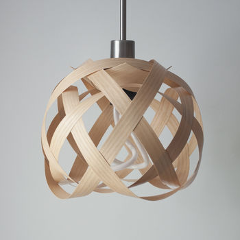 Fastnet Knot Wooden Lampshade, 8 of 8