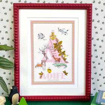 Giclée Fine Art Personalised Letter/Name/Alphabet Print, 2 of 12
