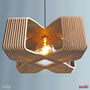 Zooki 17 'Xenu' Wooden Pendant Light, thumbnail 2 of 10
