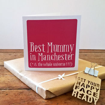 Personalised Best Mum/Mummy/Mother Card, 6 of 7
