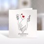 Personalised Engagement Wedding Card, thumbnail 1 of 3