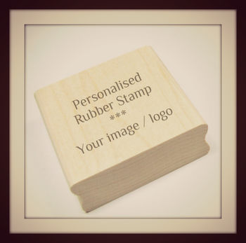 Fully Customised Rubber Stamp, 2 of 4