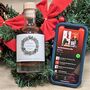 Personalised Christmas Flavoured Gin With Music, thumbnail 5 of 6